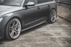 Dokładki Progów Audi A6 / A6 C7 S-line/ S6 C7 Facelift Maxton największy sklep tuningowy w Polsce!