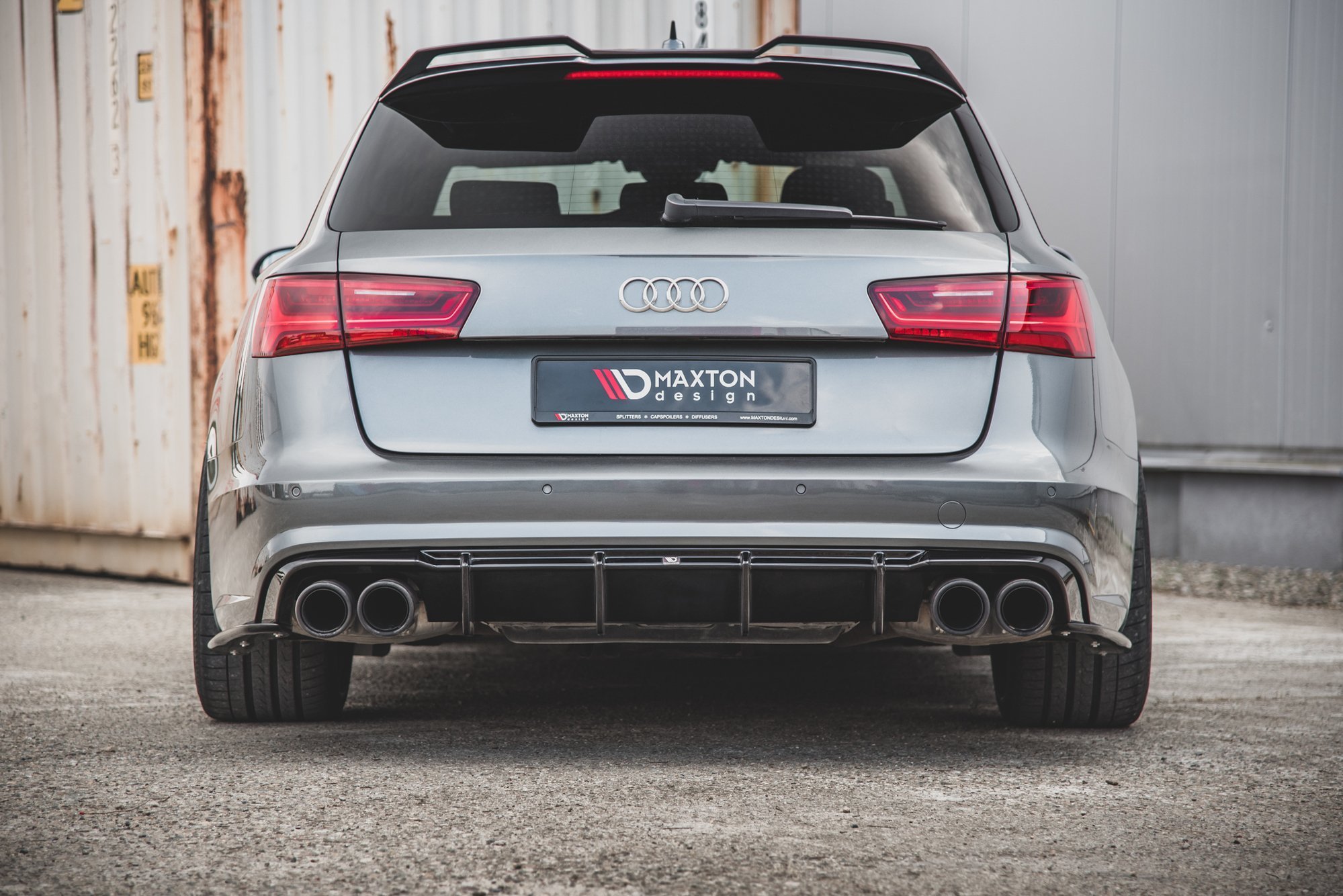 Dokładka Tylna V.1 Audi S6 C7 Facelift Maxton największy sklep tuningowy w Polsce!
