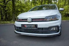 Splitter Przedni V.3 Volkswagen Polo GTI / R-line Mk6 Maxton największy sklep tuningowy w Polsce!