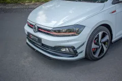 Splitter Przedni V.4 Volkswagen Polo GTI / R-line Mk6 Maxton największy sklep tuningowy w Polsce!