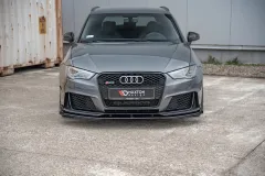 Splitter Przedni Street Pro + Flaps Audi RS3 8V Sportback Maxton największy sklep tuningowy w Polsce!