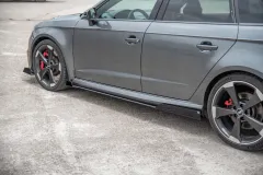 Dokładki progów Street Pro + Flaps Audi RS3 8V Sportback Maxton największy sklep tuningowy w Polsce!