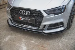 Splitter Przedni V.3 Audi S3 / A3 S-Line 8V FL Sedan Maxton największy sklep tuningowy w Polsce!