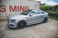 Dokładki Progów V.2 Audi S3 / A3 S-Line Sedan 8V Facelift Maxton największy sklep tuningowy w Polsce!