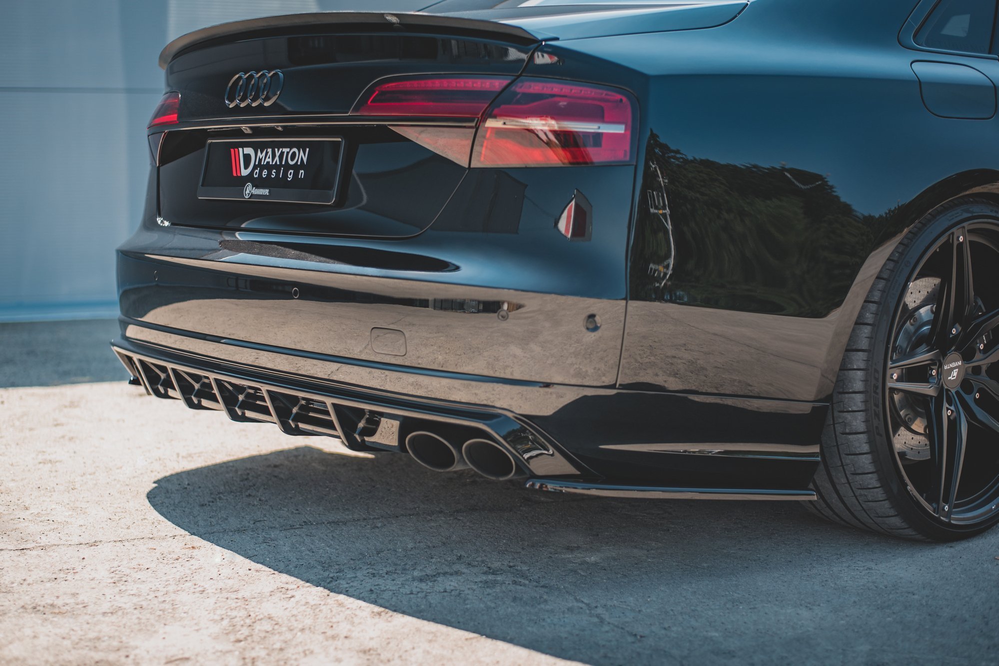Splittery Tylne Boczne V.2 Audi S8 D4 Facelift Maxton największy sklep tuningowy w Polsce!