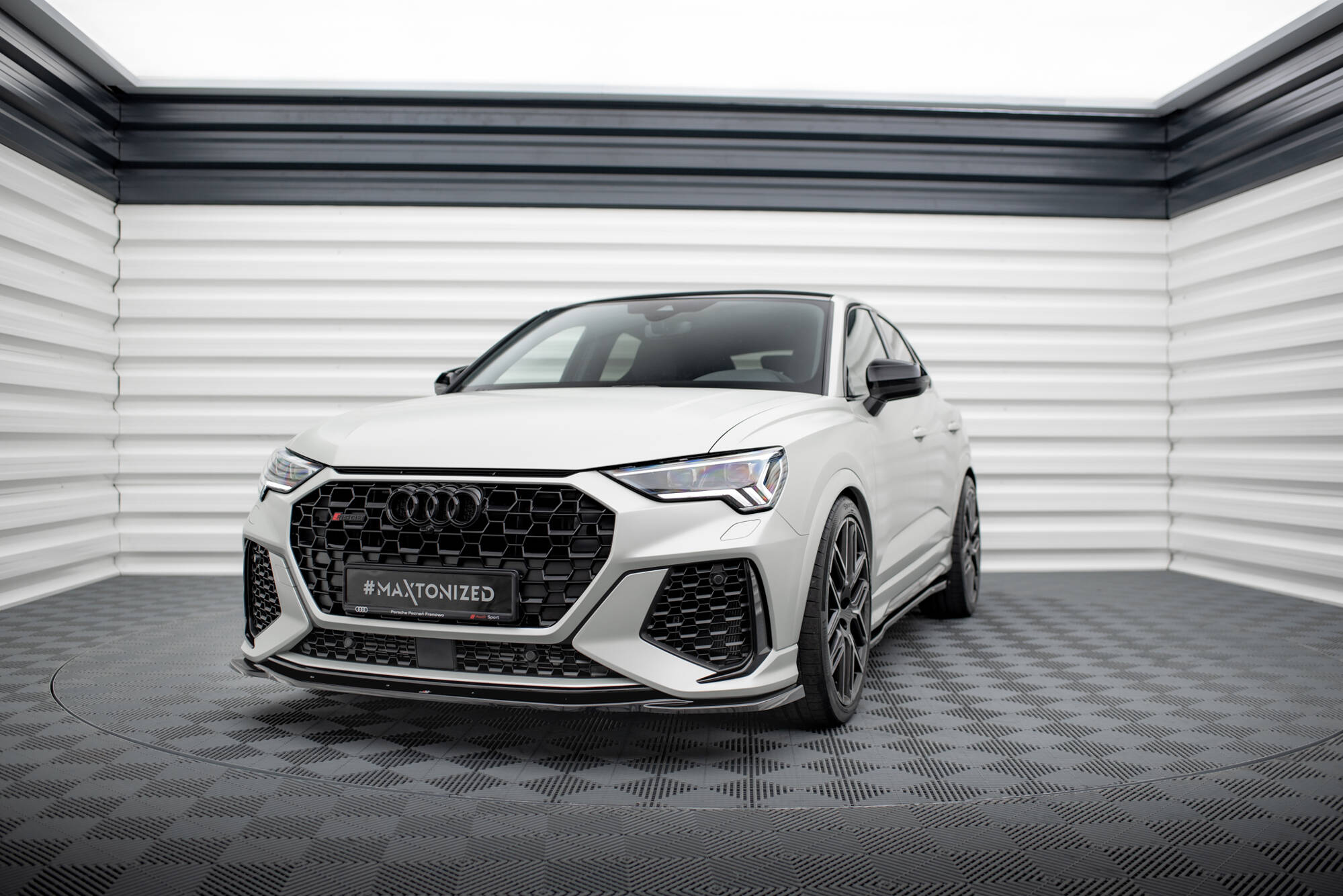 Splitter Przedni V.2 Audi RSQ3 Sportback / SUV F3 Maxton największy sklep tuningowy w Polsce!