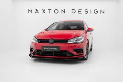 Splitter Przedni Street Pro + Flaps Volkswagen Golf R / R-Line Mk7 Facelift Maxton największy sklep tuningowy w Polsce!