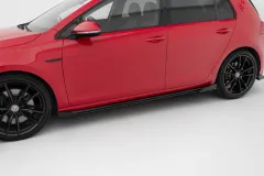 Dokładki progów Street Pro + Flaps Volkswagen Golf R / R-Line Mk7 Facelift Maxton największy sklep tuningowy w Polsce!