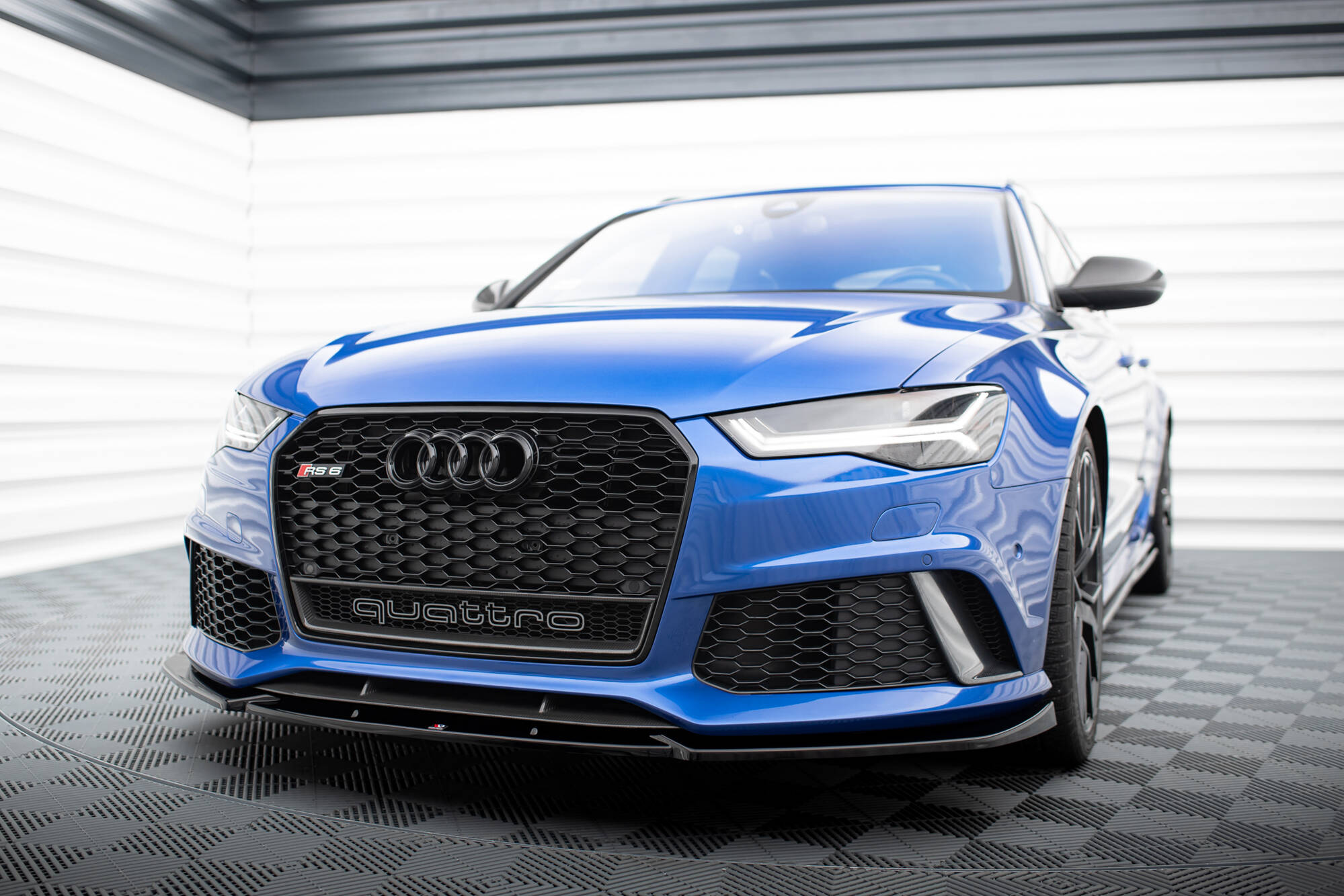 Splitter Przedni V.4 Audi RS6 C7 / C7 Facelift Maxton największy sklep tuningowy w Polsce!