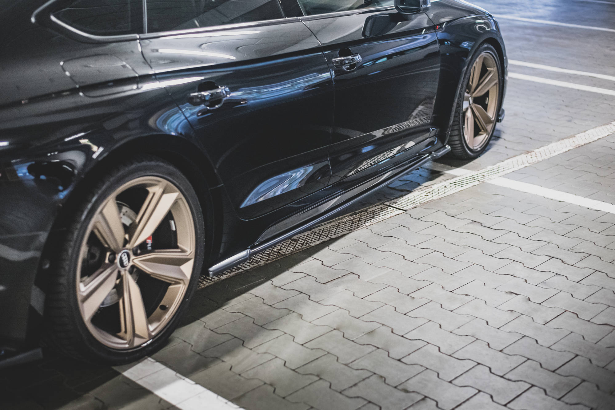 Dokładki Progów Audi RS5 Sportback F5 Facelift Maxton największy sklep tuningowy w Polsce!