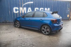 Dokładki Progów Street Pro + Flaps VW Polo GTI MK6 Maxton największy sklep tuningowy w Polsce!