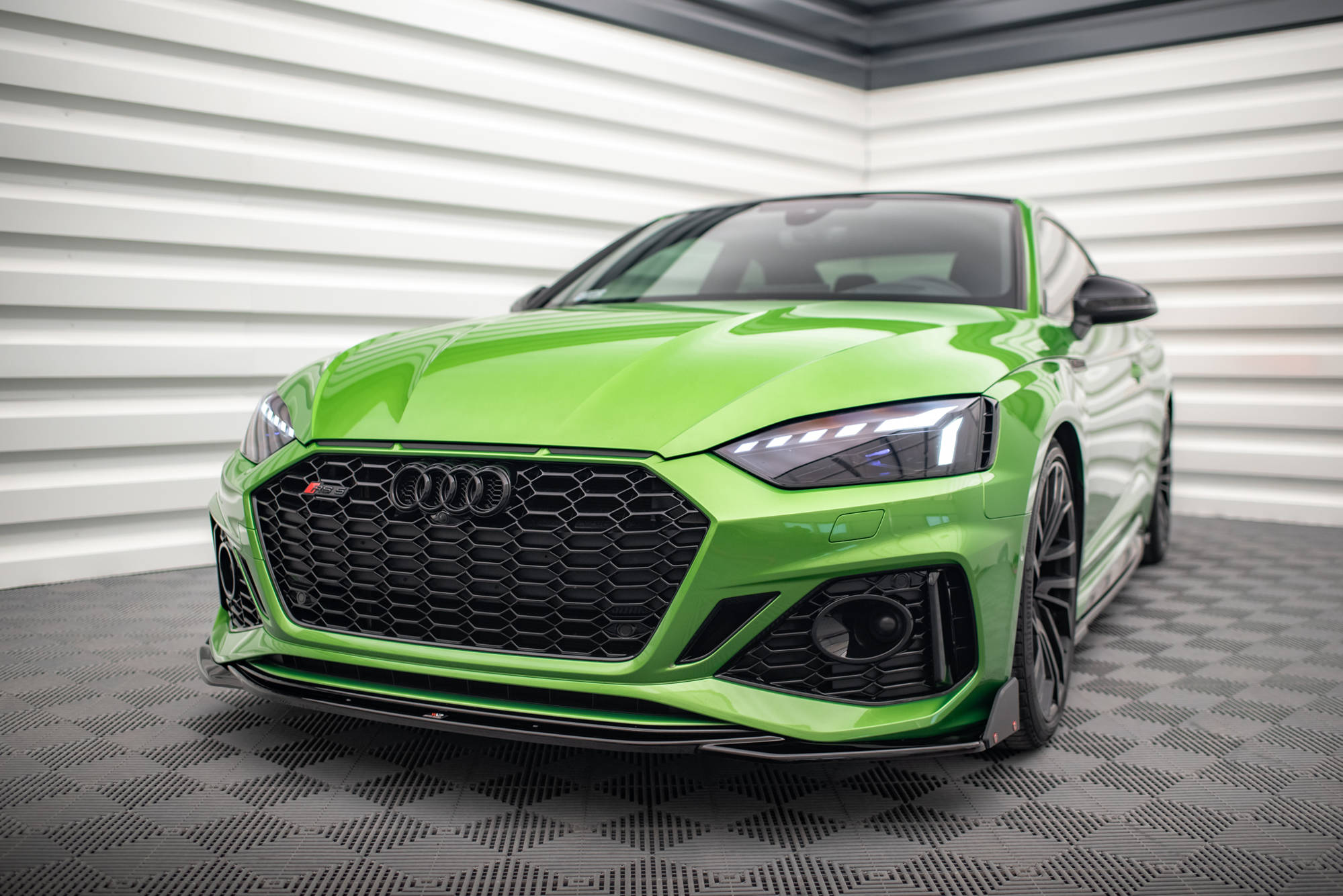 Splitter Przedni V.1 + Flaps Audi RS5 F5 Facelift Maxton największy sklep tuningowy w Polsce!