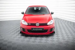 Splitter Przedni Street Pro V.3 + Flaps Volkswagen Golf GTI Mk6 Maxton największy sklep tuningowy w Polsce!
