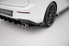 Splittery Tylne Boczne Street Pro + Flaps Volkswagen Golf GTI / GTE / R-Line Mk8 Maxton największy sklep tuningowy w Polsce!