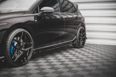 Dokładki Progów V.2 + Flaps Volkswagen Golf R Hatchback Mk8 Maxton największy sklep tuningowy w Polsce!
