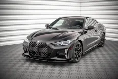 Splitter Przedni Street Pro + Flaps BMW 4 M-Pack / M440i G22 / G23 / G22 Facelift / G23 Facelift Maxton największy sklep tuningowy w Polsce!