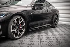 Dokładki Progów V.1 BMW 4 M-Pack / M440i G22 / G23 / G22 Facelift / G23 Facelift Maxton największy sklep tuningowy w Polsce!