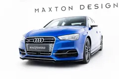 Splitter Przedni V.2 Audi S3 / A3 S-Line 8V Sedan / Cabrio Maxton największy sklep tuningowy w Polsce!
