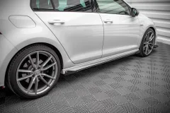 Dokładki progów Street Pro + Flaps Volkswagen Golf R Mk7 Maxton największy sklep tuningowy w Polsce!