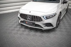Splitter Przedni V.4 Mercedes A35 AMG / AMG-Line W177  Maxton największy sklep tuningowy w Polsce!