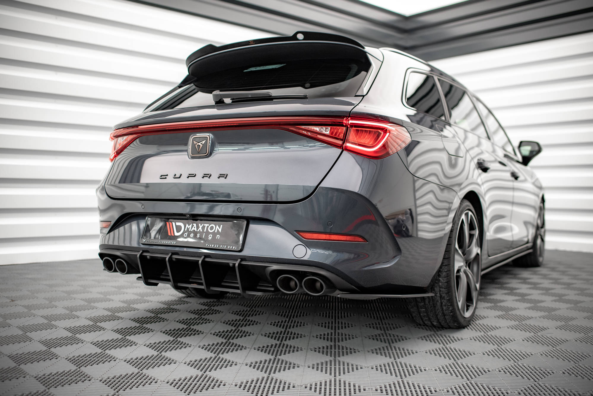Dyfuzor Tylny Street Pro Cupra Leon ST Mk1 Maxton największy sklep tuningowy w Polsce!