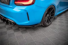 Splittery Tylne Boczne Street Pro + Flaps BMW M2 F87 Maxton największy sklep tuningowy w Polsce!