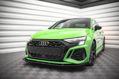 Splitter Przedni Street Pro V.1  + Flaps Audi RS3 8Y Maxton największy sklep tuningowy w Polsce!