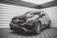Splitter Przedni V.1 Mercedes-Benz GLE Coupe / SUV 63 AMG C292 / W166 Maxton największy sklep tuningowy w Polsce!