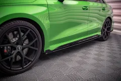 Dokładki progów Street Pro + Flaps Audi RS3 Sedan 8Y Maxton największy sklep tuningowy w Polsce!