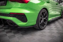 Splittery Tylne Boczne Street Pro + Flaps Audi RS3 Sedan 8Y Maxton największy sklep tuningowy w Polsce!