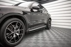 Dokładki Progów V.1 Mercedes-Benz GLC Coupe AMG-Line C253 Facelift Maxton największy sklep tuningowy w Polsce!