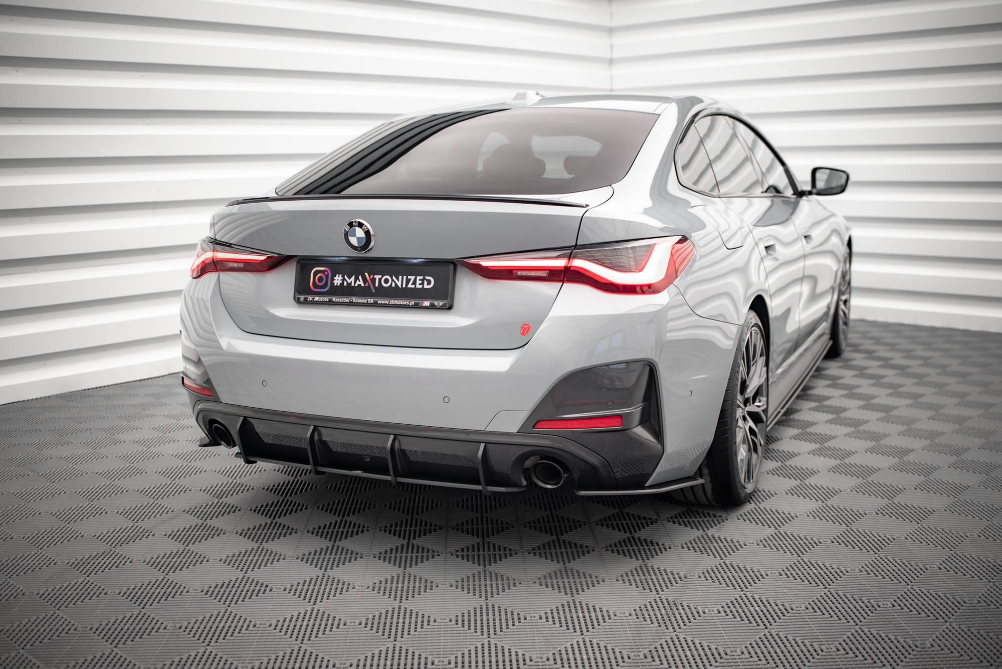 Dyfuzor Tylny Street Pro BMW 4 Gran Coupe M-Pack G26 Maxton największy sklep tuningowy w Polsce!