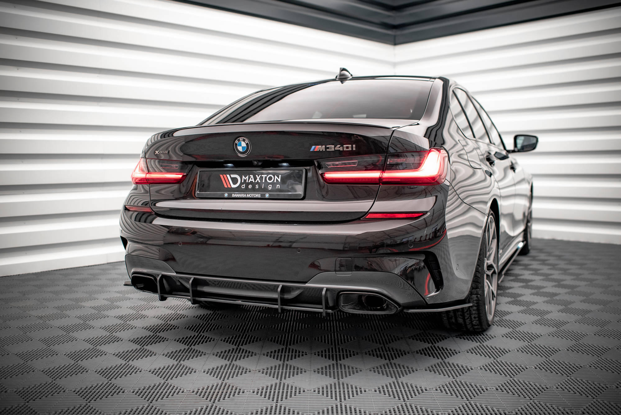Dyfuzor Tylny Street Pro BMW 3 M340 G20 / G21 Maxton największy sklep tuningowy w Polsce!