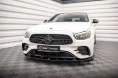 Splitter Przedni V.2 Mercedes-Benz E AMG-Line W213 Facelift Maxton największy sklep tuningowy w Polsce!