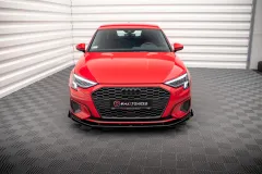 Splitter Przedni Street Pro + Flaps Audi A3 8Y Maxton największy sklep tuningowy w Polsce!