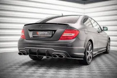 Dyfuzor Tylny Street Pro Mercedes-Benz C Coupe AMG-Line C204 Maxton największy sklep tuningowy w Polsce!