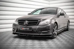 Splitter Przedni V.2 Mercedes-Benz C Coupe / Sedan / Estate  AMG-Line C204 / W204 Facelift / S204 Facelift Maxton największy sklep tuningowy w Polsce!