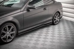 Dokładki Progów Mercedes-Benz C Coupe / Sedan / Estate  AMG-Line C204 / W204 Facelift / S204 Facelift Maxton największy sklep tuningowy w Polsce!
