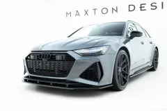 Karbonowy Splitter Przedni Prepreg Audi RS6 C8 / C8 Facelift Maxton największy sklep tuningowy w Polsce!
