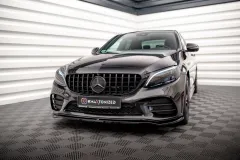 Splitter Przedni V.1 Mercedes-Benz C AMG Line Sedan / Coupe / Estate W205 / C205 / S205 Facelift Maxton największy sklep tuningowy w Polsce!