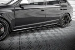 Dokładki progów Street Pro + Flaps Audi RS6 Avant C6 Maxton największy sklep tuningowy w Polsce!