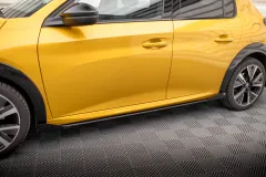 Dokładki progów Street Pro + Flaps Peugeot 208 GT Mk2 Maxton największy sklep tuningowy w Polsce!