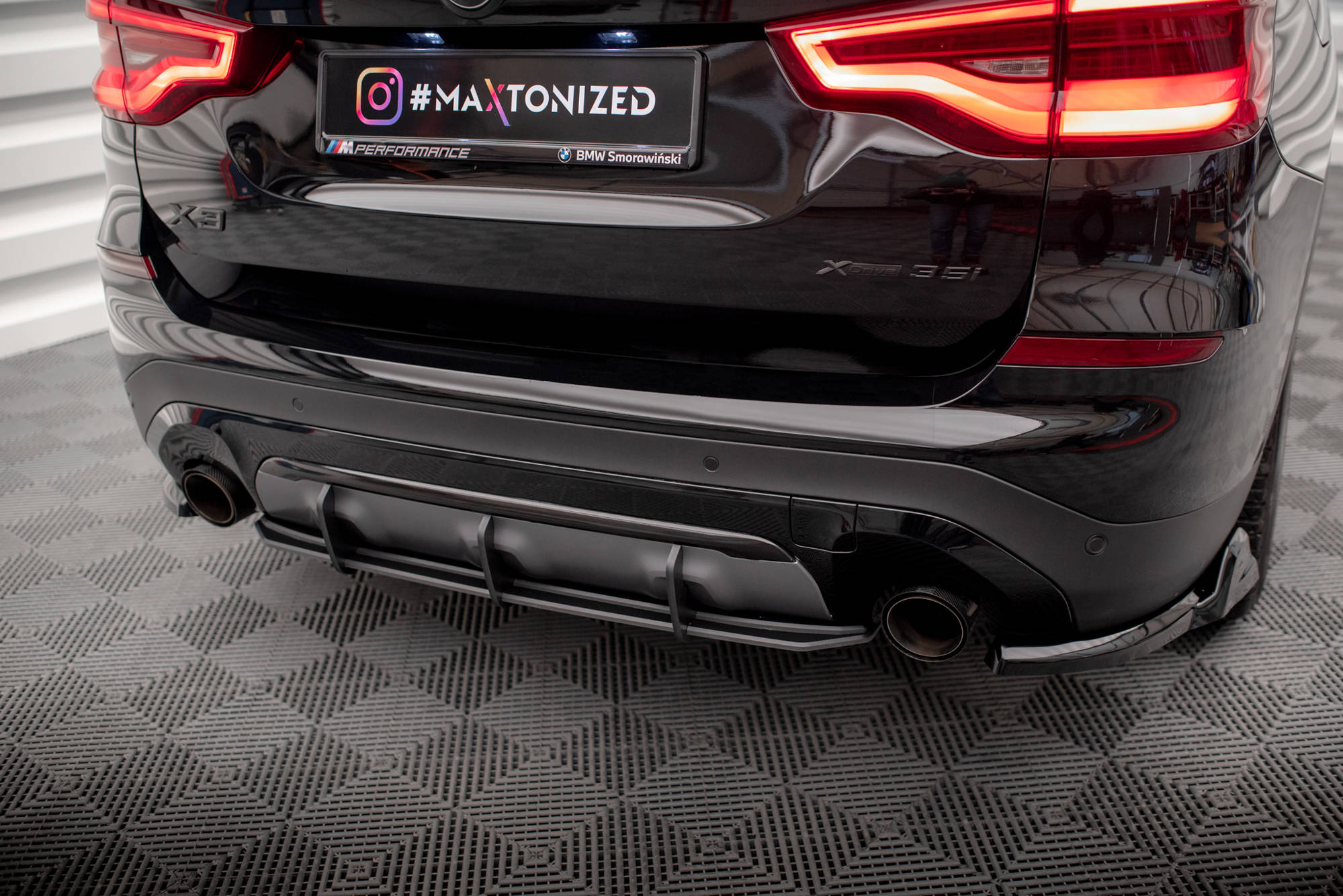 Dyfuzor Tylny Street Pro BMW X3 G01 Maxton największy sklep tuningowy w Polsce!