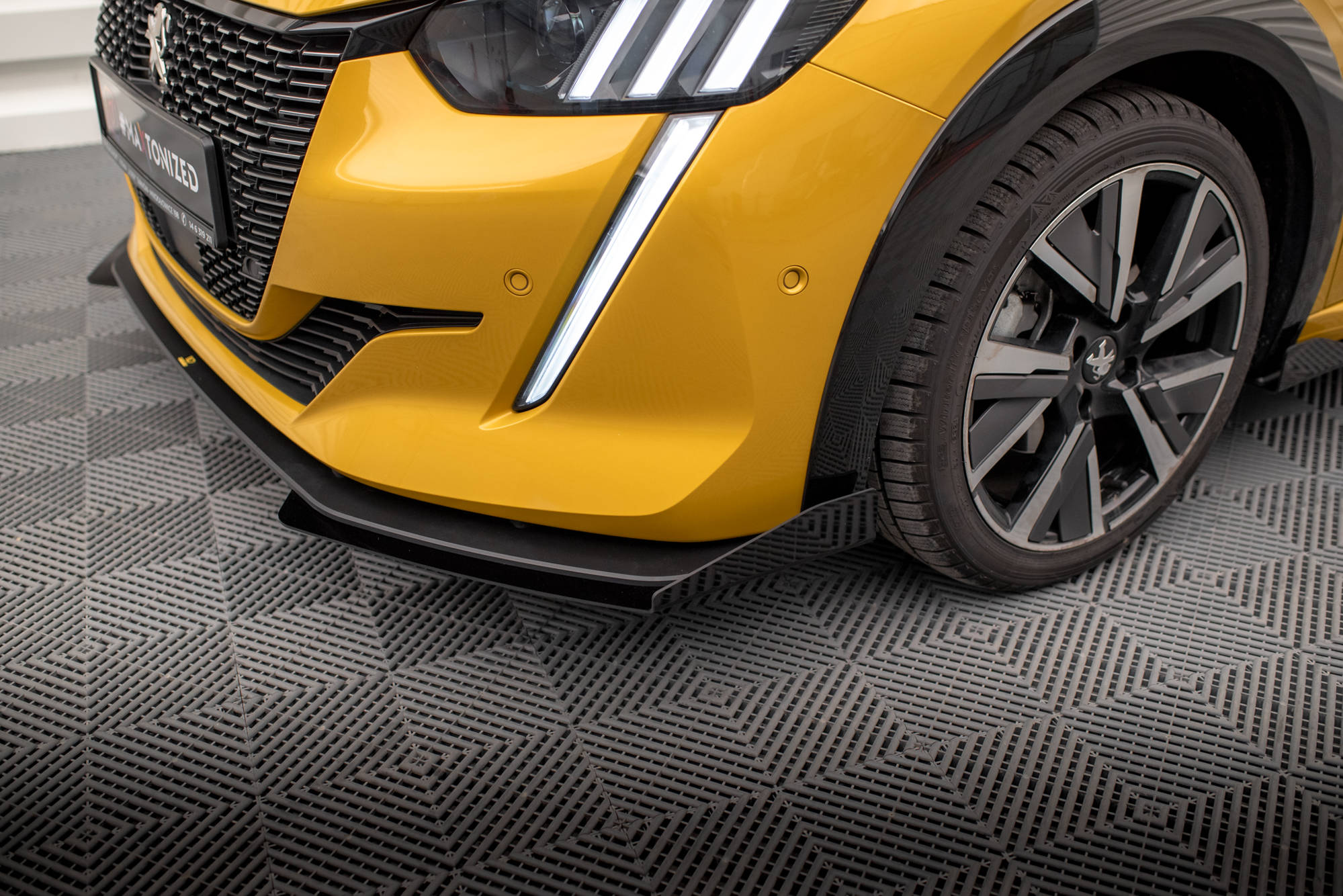 Flapsy Przednie Peugeot 208 GT Mk2 Maxton największy sklep tuningowy w Polsce!