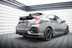 Splitter Tylny V.1 (Z Dyfuzorem) + Flaps Honda Civic Sport Mk 10 Facelift Maxton największy sklep tuningowy w Polsce!