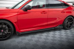 Dokładki Progów V.1 + Flaps Honda Civic Type-R Mk 11 Maxton największy sklep tuningowy w Polsce!