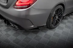 Splittery Tylne Boczne Street Pro + Flaps Mercedes-AMG C63 Sedan / Estate W205 Facelift Maxton największy sklep tuningowy w Polsce!