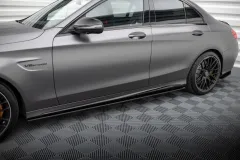 Dokładki progów Street Pro Mercedes-AMG C63 Sedan / Estate W205 Facelift Maxton największy sklep tuningowy w Polsce!