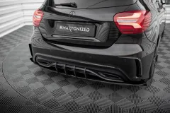 Splittery Tylne Boczne Street Pro + Flaps Mercedes-Benz A AMG-Line W176 Facelift Maxton największy sklep tuningowy w Polsce!