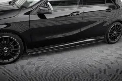Dokładki progów Street Pro Mercedes-Benz A AMG-Line W176 Facelift Maxton największy sklep tuningowy w Polsce!